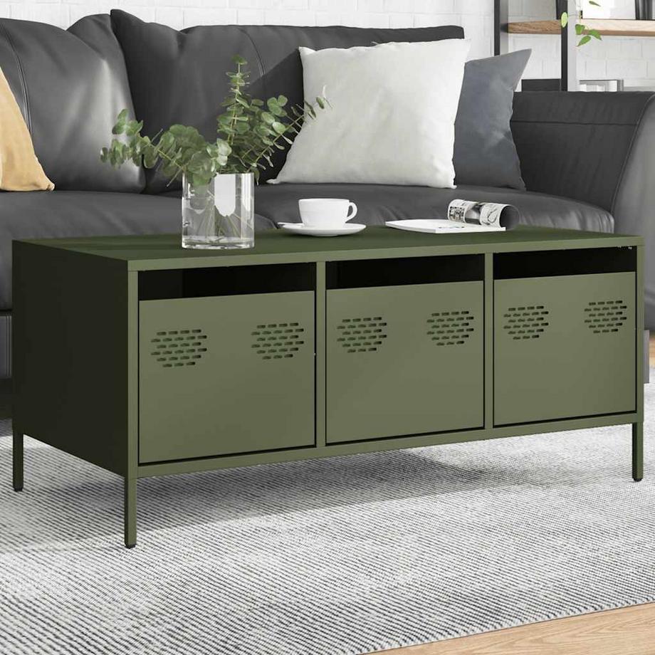 VidaXL Couchtisch stahl  