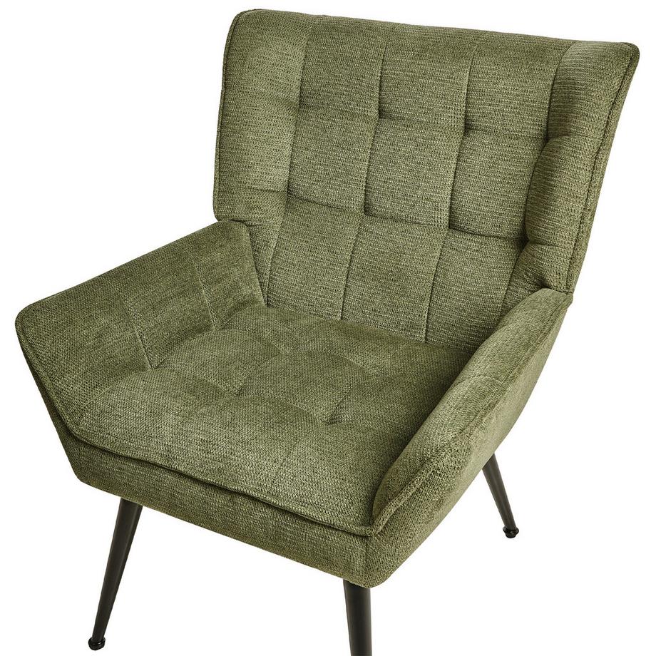 Beliani Fauteuil en Tissu  BELLINGMO  