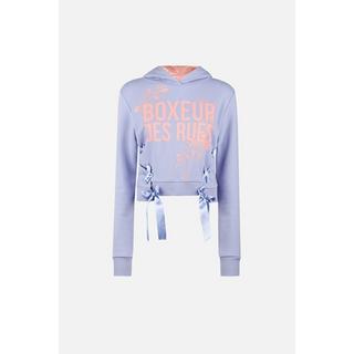 BOXEUR DES RUES  Hooded Sweatshirt With Laces 