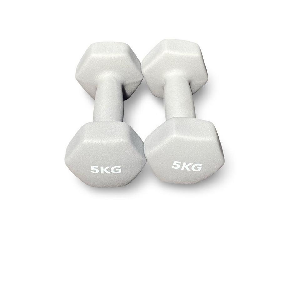 Gym Universe  2x 5kg Kurzhanteln Set Neopren 