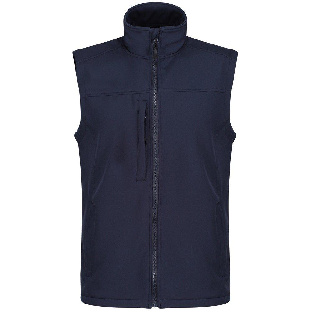 Image of Mens Flux Softshellweste, Wasserabweisend, Winddicht Herren Marine XXL
