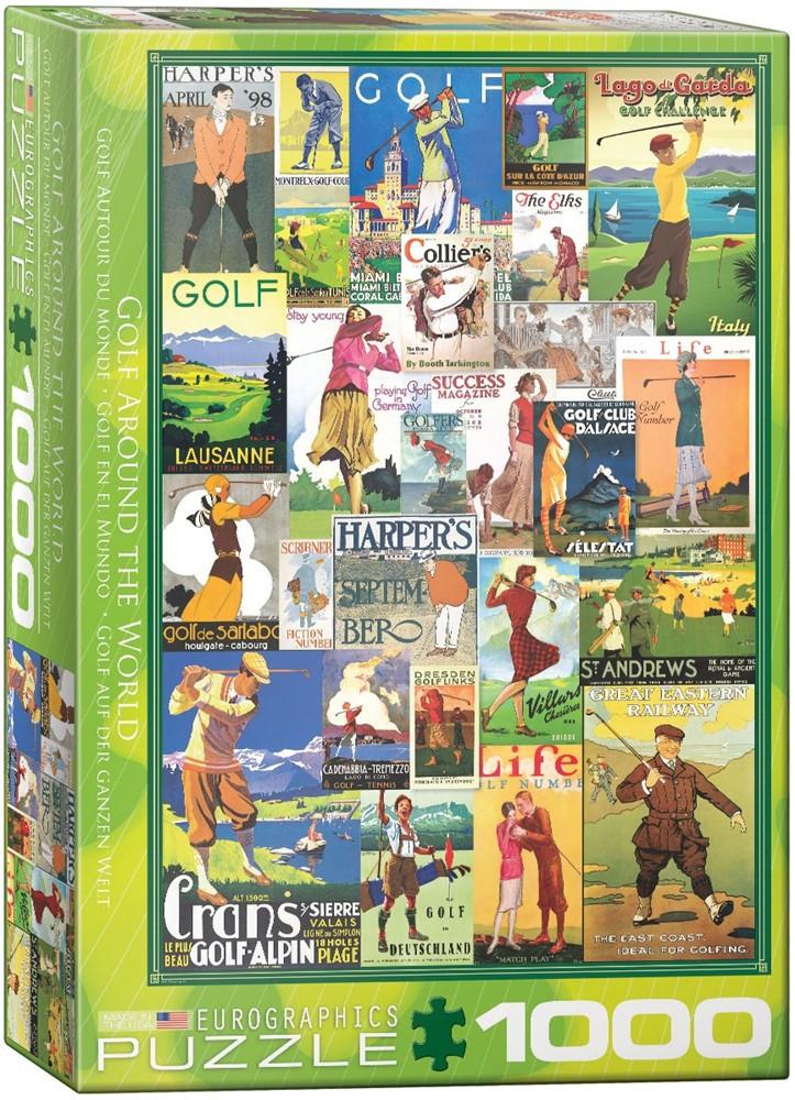 Eurographics  puzzle Golf Around the World 1000 Teile 