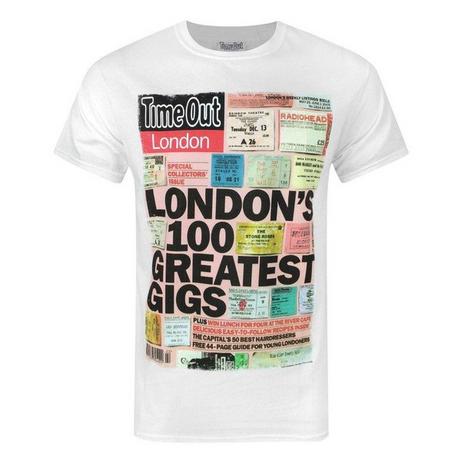 Time Out  Tshirt ´London´s 100 Greatest Gigs´ 