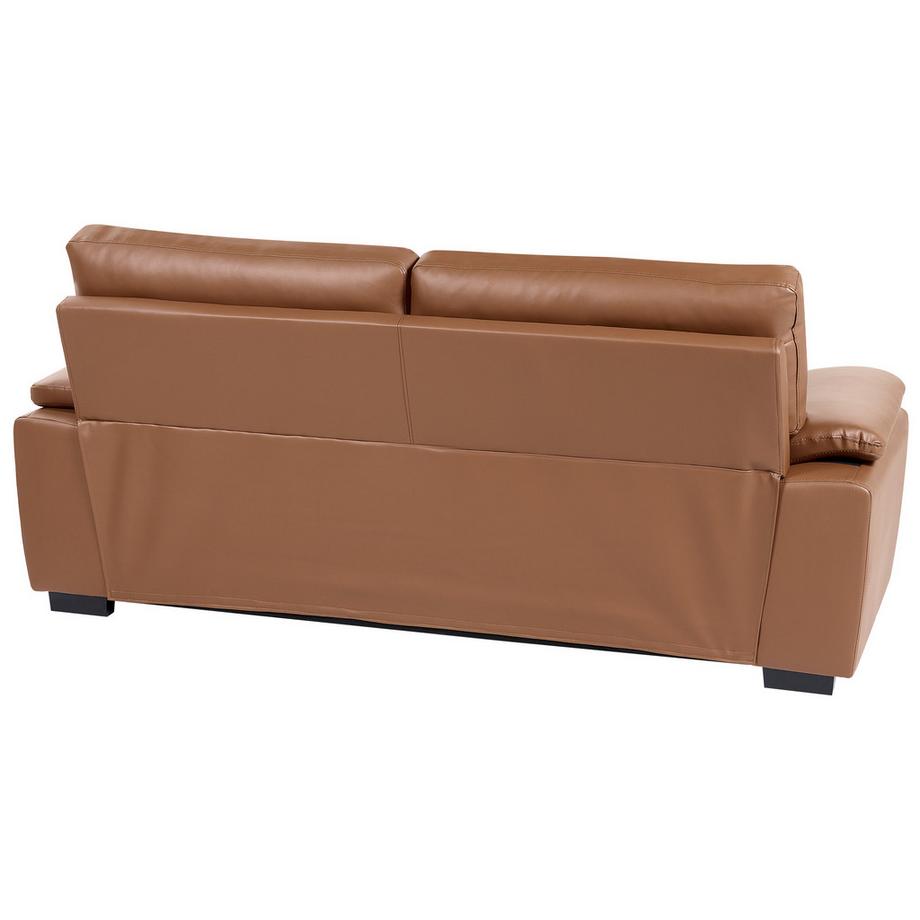 Beliani 3 Sitzer Sofa aus Kunstleder  VOGAR  