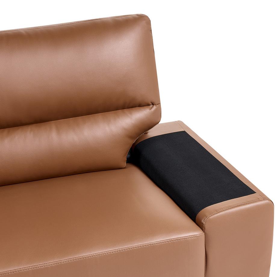 Beliani 3 Sitzer Sofa aus Kunstleder  VOGAR  