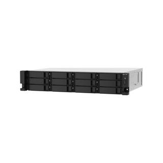 Qnap  TS-1273AU-RP-8G NAS & Speicherserver Rack (2U) Ethernet/LAN Aluminium, Schwarz V1500B 
