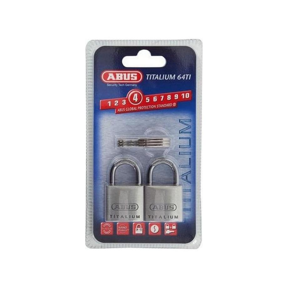 Abus  cadenas à clé 64TI 20 Twin SB 