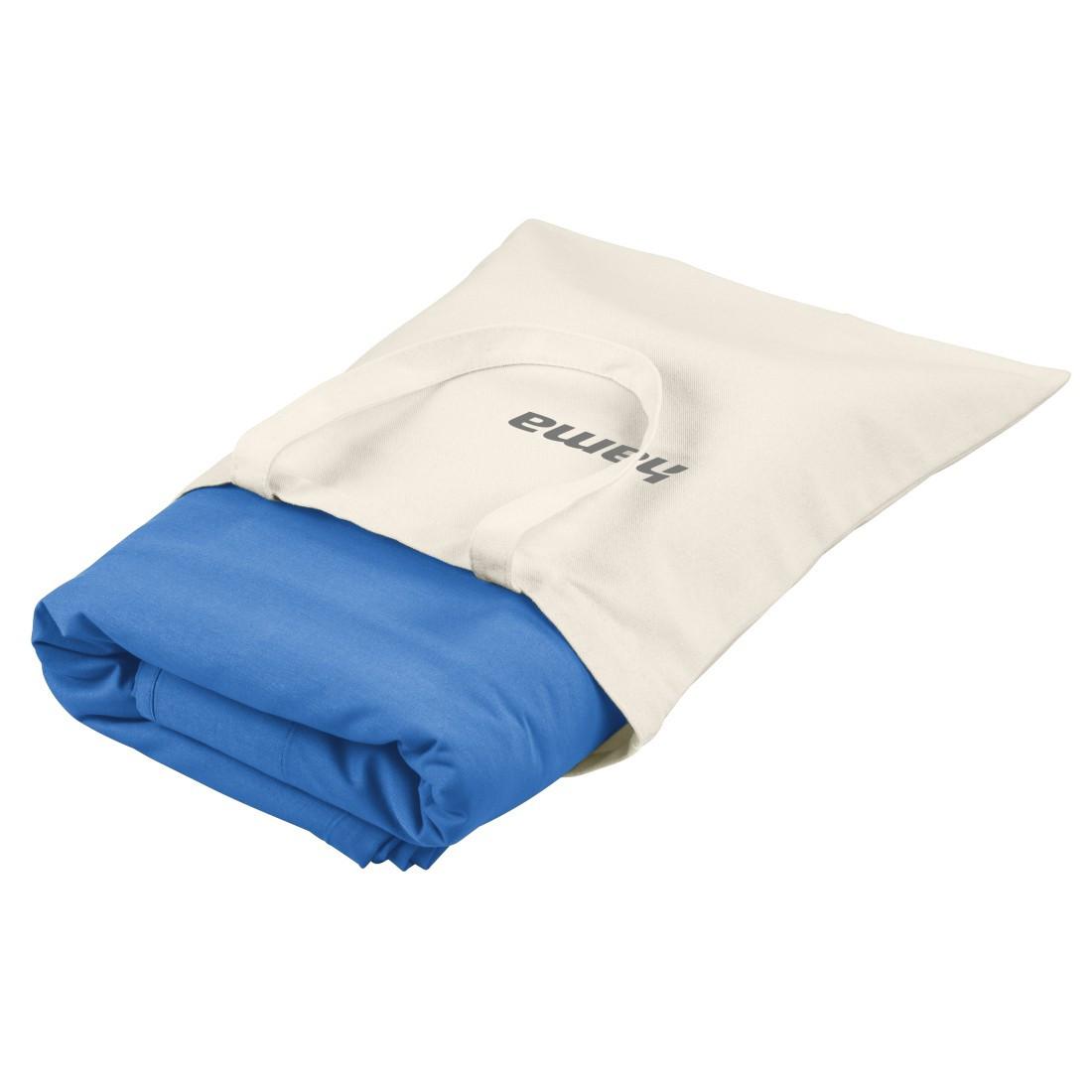 hama  Hama 00021159 Hintergrundbildschirm Blau Baumwolle 