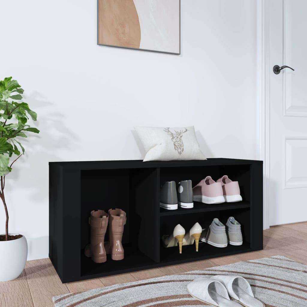 VidaXL Armoire à chaussures bois d'ingénierie  