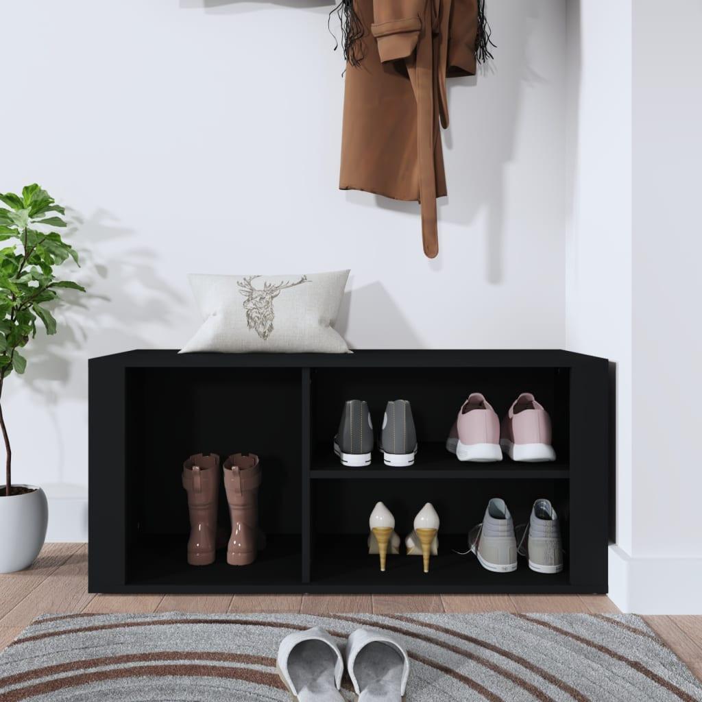 VidaXL Armoire à chaussures bois d'ingénierie  