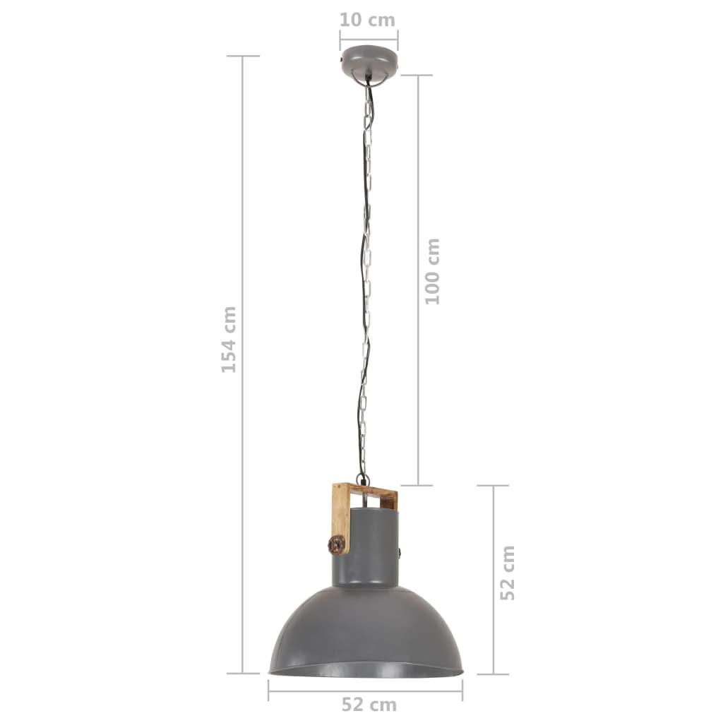 VidaXL Lampe suspendue fer  