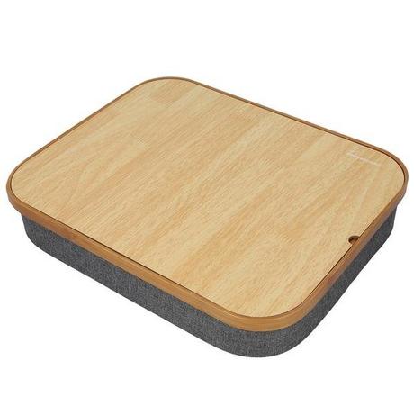 InnovaGoods Bureau aux genoux avec rangement - Gris  