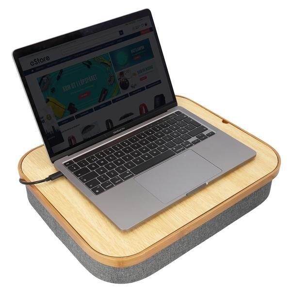 InnovaGoods Knee Desk con contenitore - Grigio  