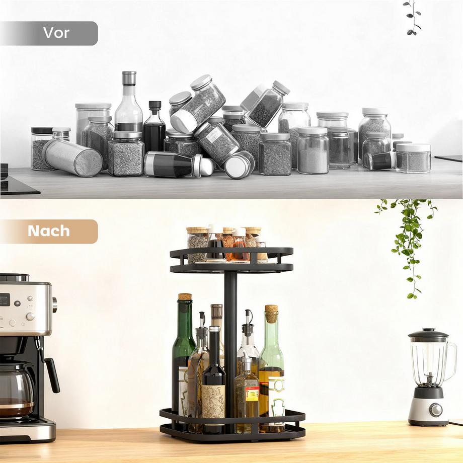 HOMCOM étagère à épices  