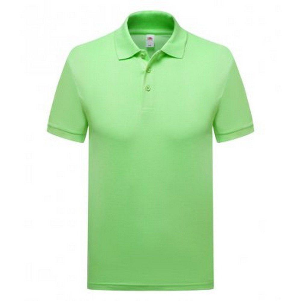 Image of Premium Pique Polo Shirt Herren Hellgrün L