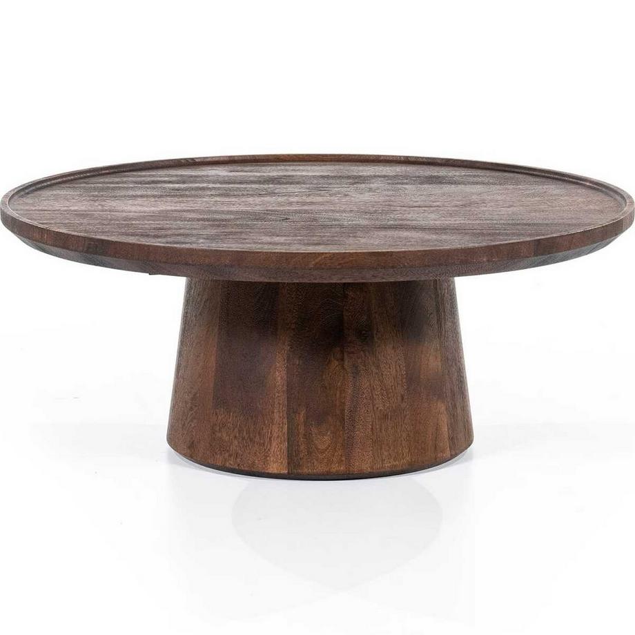 Table basse Ron marron 80x80