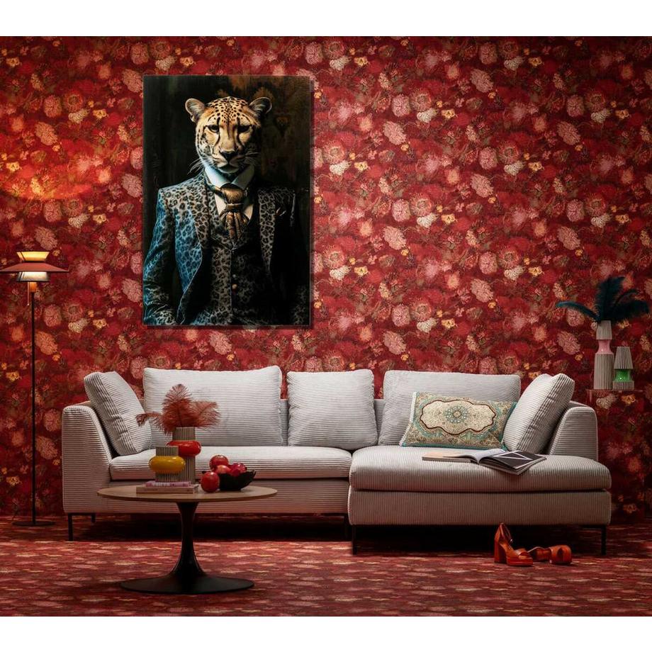 KARE Design Quadro in vetro Mister Leo 100x150  