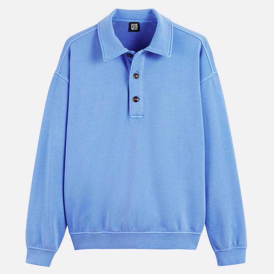 La Redoute Collections Sweatshirt mit Polokragen  