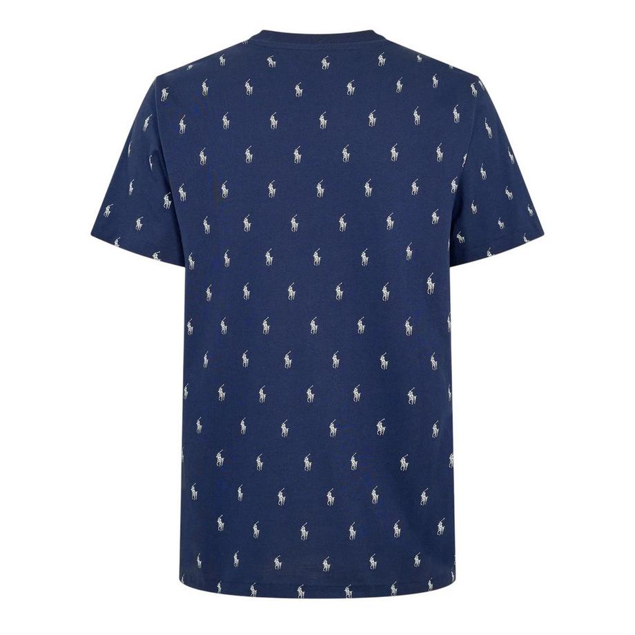 Ralph Lauren T-Shirt Coupe Régulière avec Imprimé Intégral  