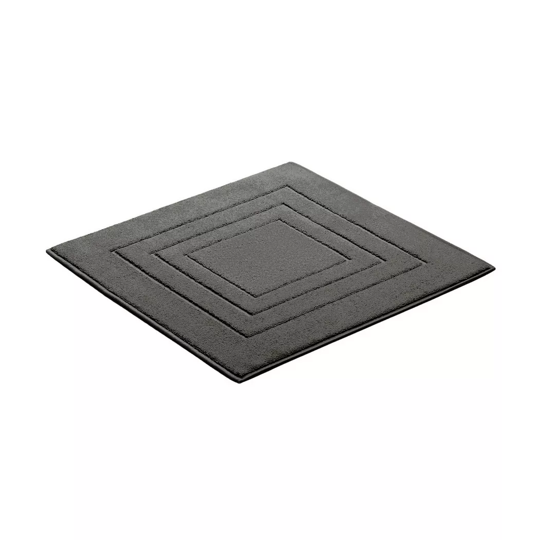 VOSSEN - Feeling Badematte, 60X60CM, Gewittergrau