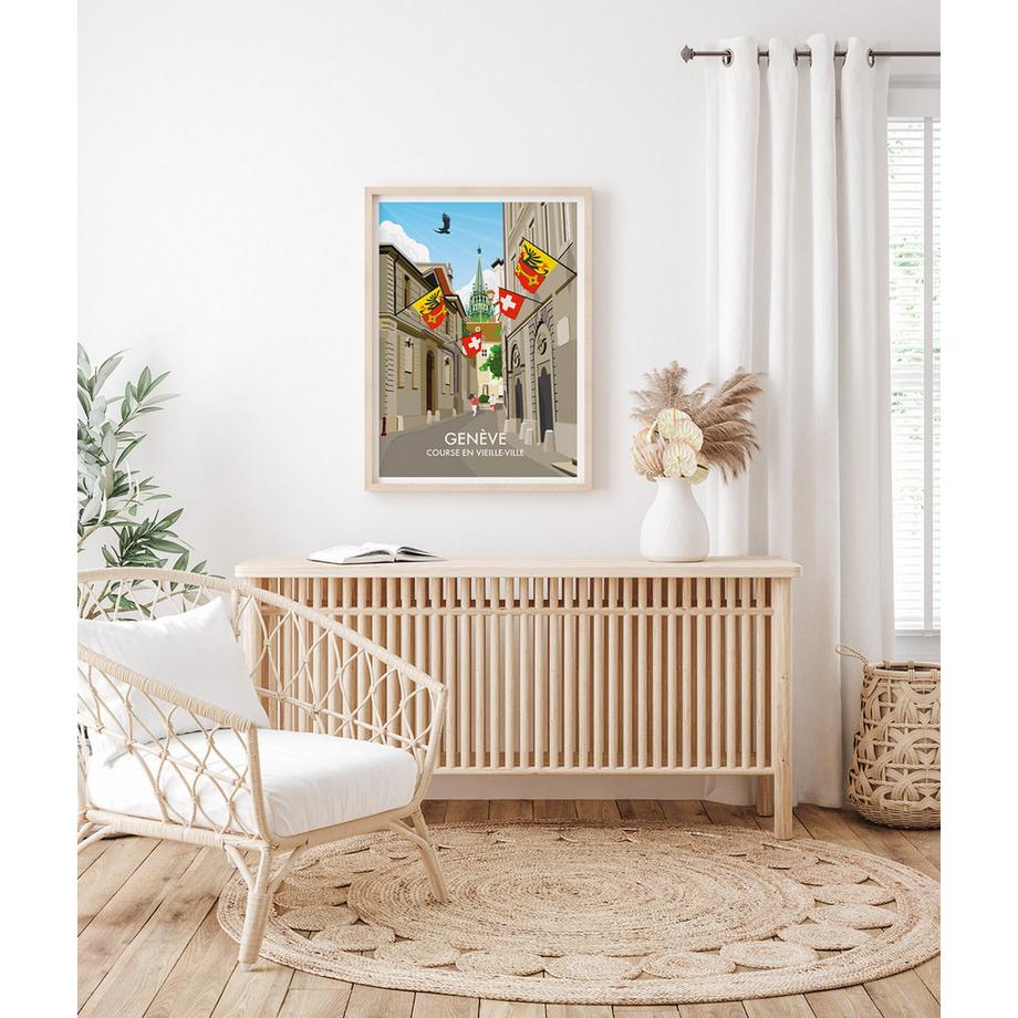 La-Jonx Affiche de Vieille-Ville  