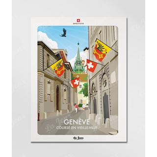 La-Jonx Affiche de Vieille-Ville  