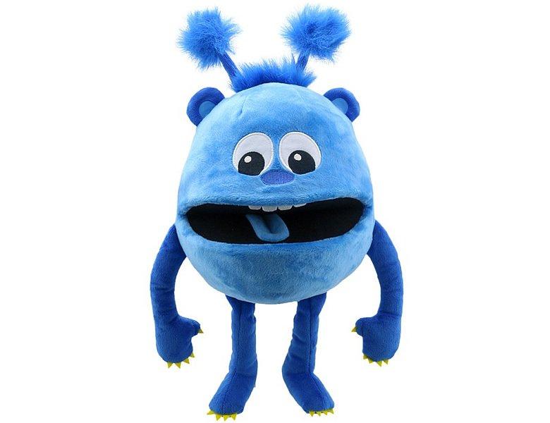 Image of THE PUPPET COMPANY Baby Monsters Handpuppe Monster Blau (37cm) - ONE SIZE