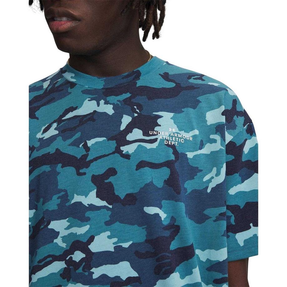 UNDER ARMOUR T-Shirt lourd à motif camouflage  