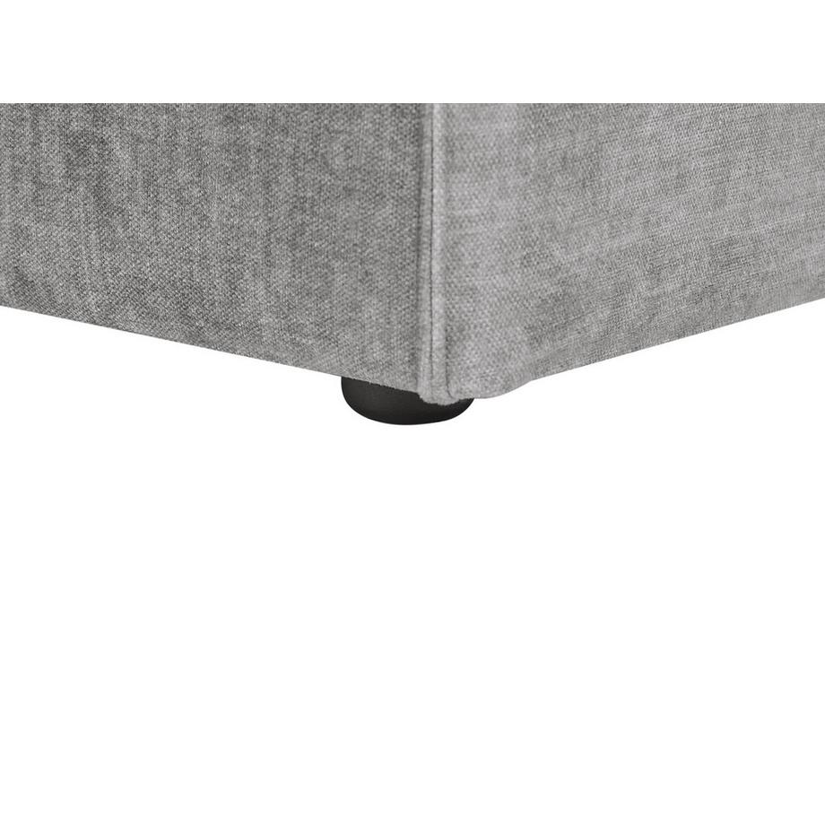 Beliani Ottomane aus Stoff Modern HELLNAR  