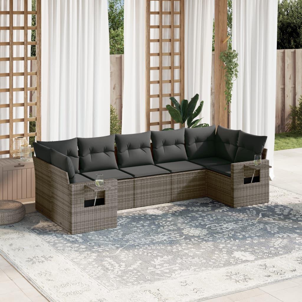 VidaXL Garten sofagarnitur poly-rattan  