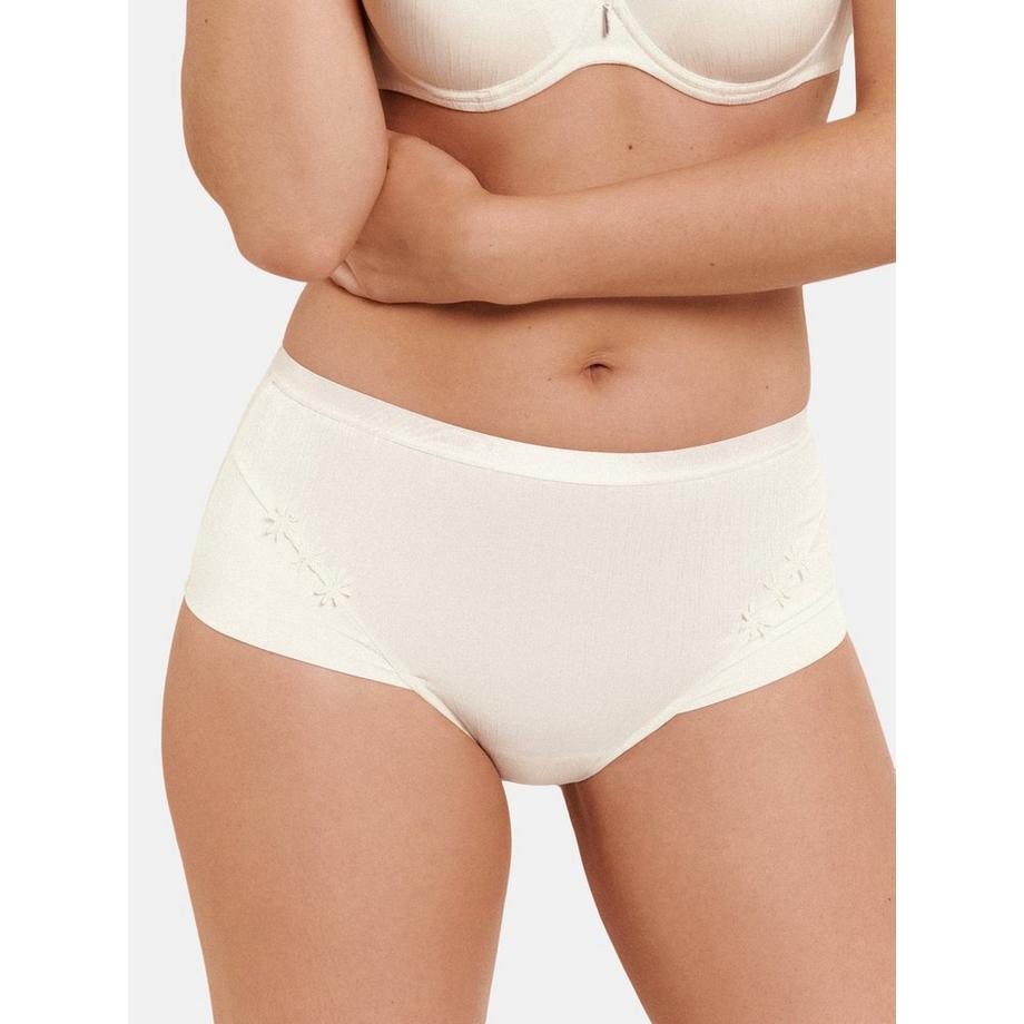 Slip mit hoher Taille Gracia elfenbein