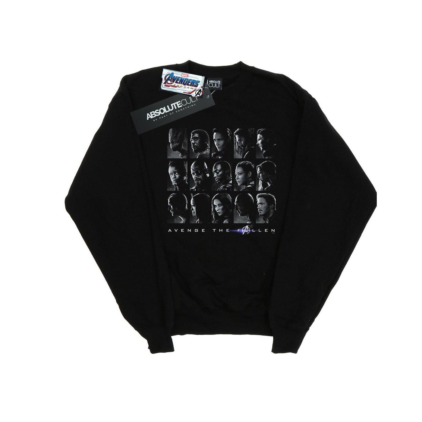 Image of Avengers Endgame The Fallen Heroes Sweatshirt Jungen Schwarz 152-158