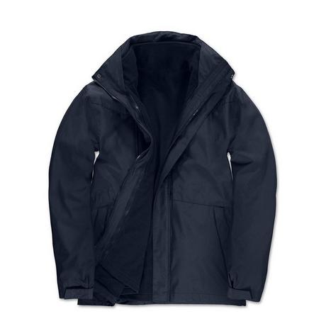 B and C Corporate Giacca 3 in 1 con Cappuccio  