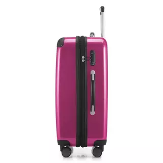 Hauptstadtkoffer Alex - Koffer Hartschale M glänzend mit TSA  Pink