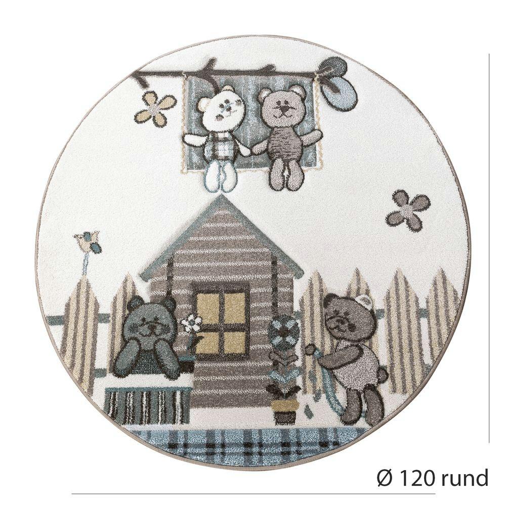 Image of Kinderteppich Bären Design Töne Unisex 160X230CM