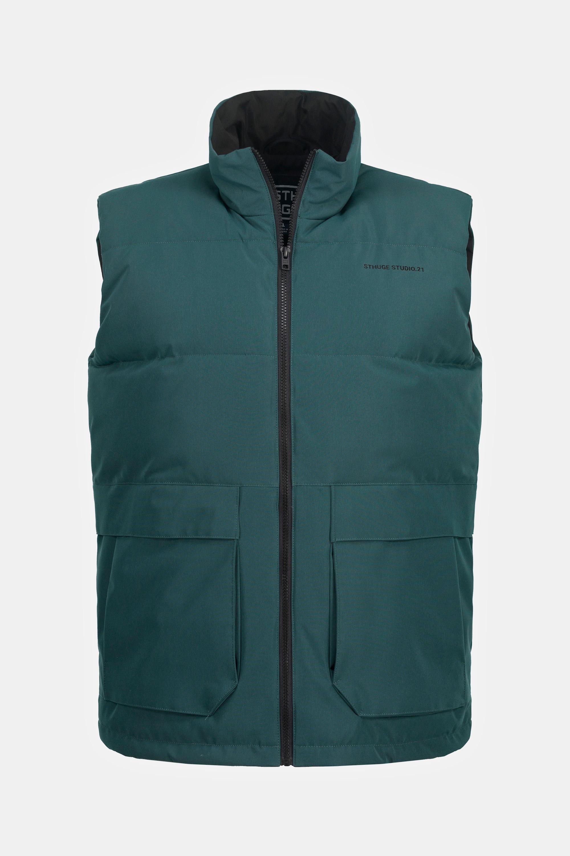 Sthuge  Gilet matelassé STHUGE, col montant et fermeture à glissière, collection Outdoor - jusqu'au 8 XL 