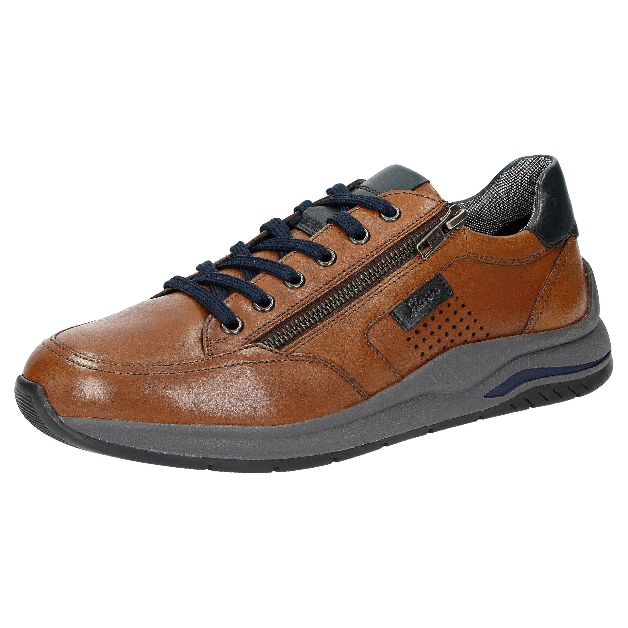 Image of Sneaker Turibio-702-j Herren Cognac 45