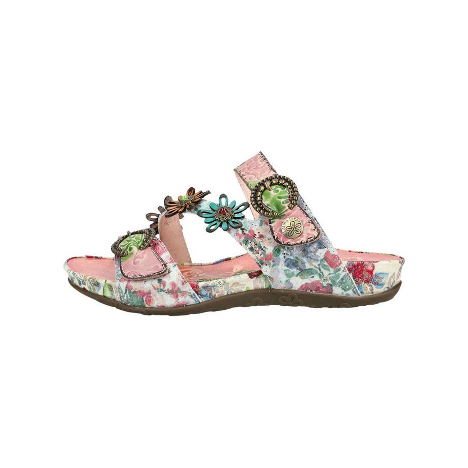 Laura Vita Mules à Imprimé Floral  