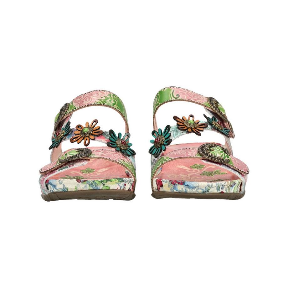 Laura Vita Mules à Imprimé Floral  