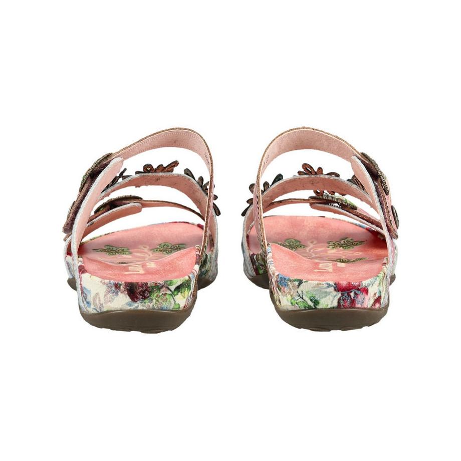 Laura Vita Mules à Imprimé Floral  