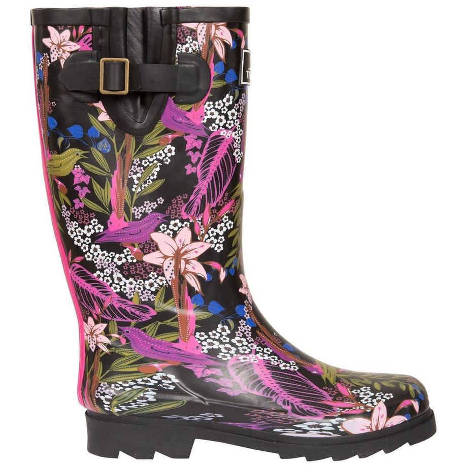 Trespass Elena Gummistiefel mit Blumenmuster  