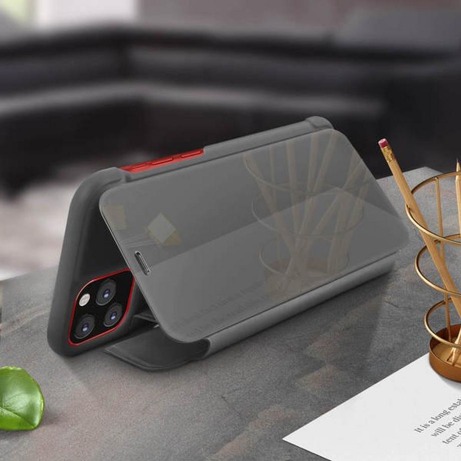 Avizar  Clear View Cover iPhone 11 Pro Silber 