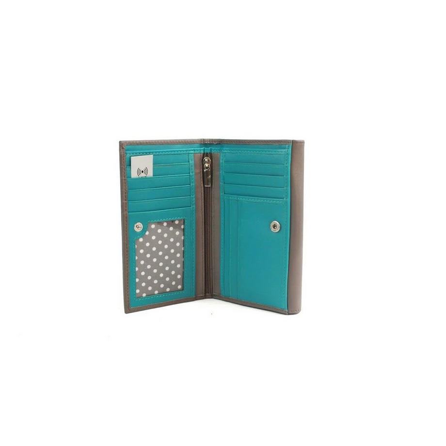 Eastern Counties Leather Bridget Contrast Portefeuille  