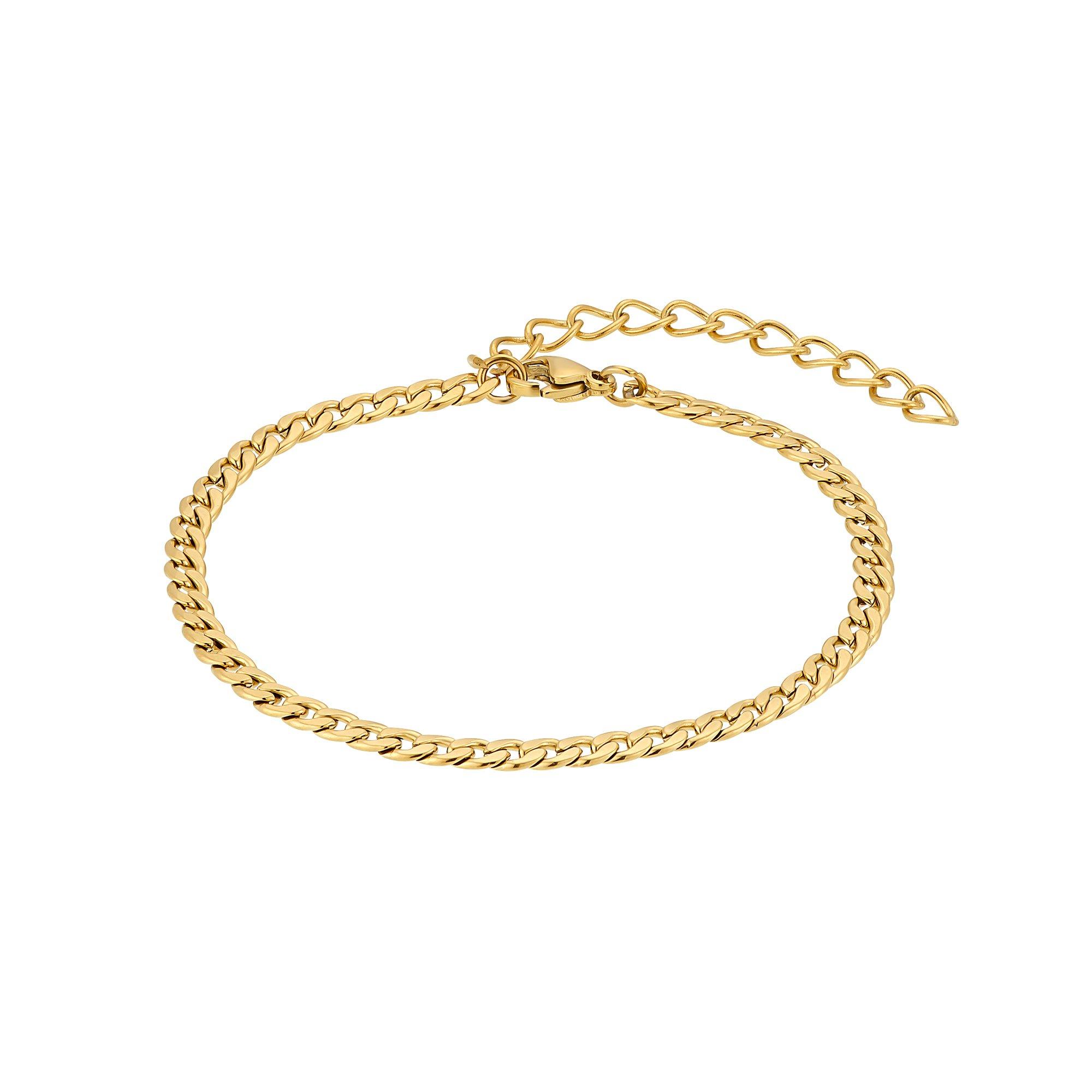 Image of Luana Panzerarmband Damen Gold ONE SIZE