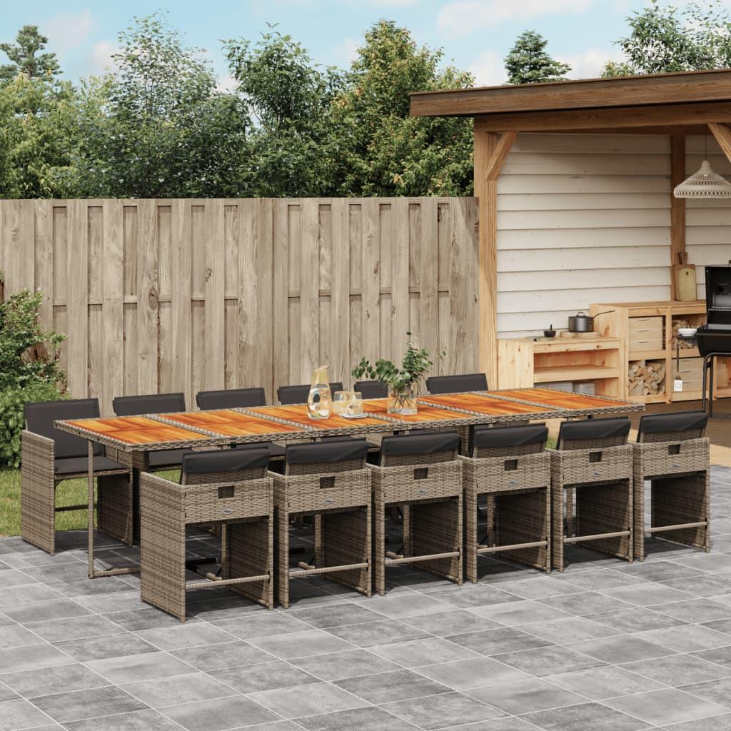 VidaXL Garten essgruppe poly-rattan  