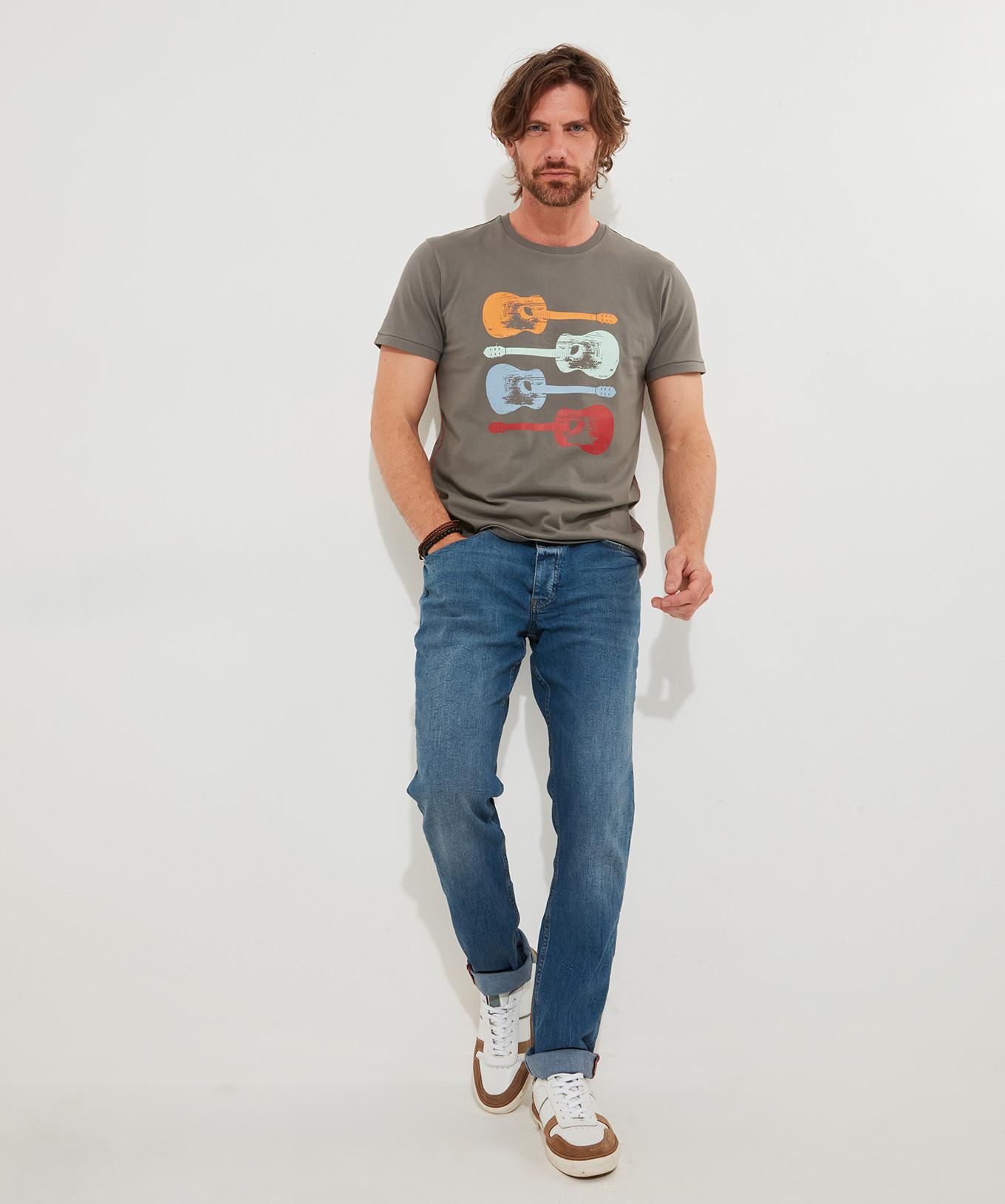 Joe Browns  Retro-T-Shirt mit Gitarrenmotiv 