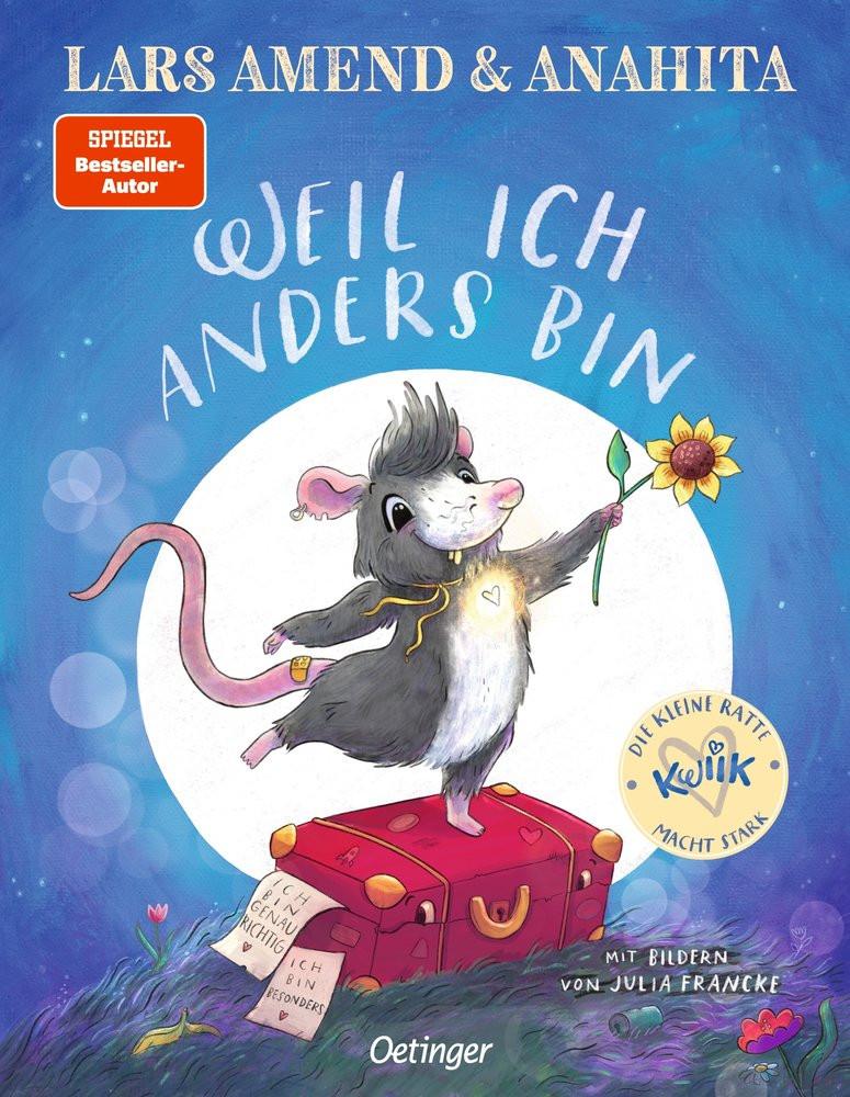 Die kleine Ratte Kwiik macht stark. Weil ich anders bin Amend, Lars; Anahita; Francke, Julia (Illustrationen) Couverture rigide 