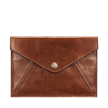 Maxwell Scott  L'Ortona Pochette de voyage en cuir 