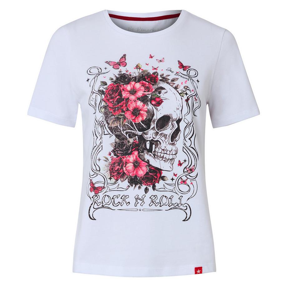 Joe Browns T-Shirt Maniche Corte con Stampa Teschio  