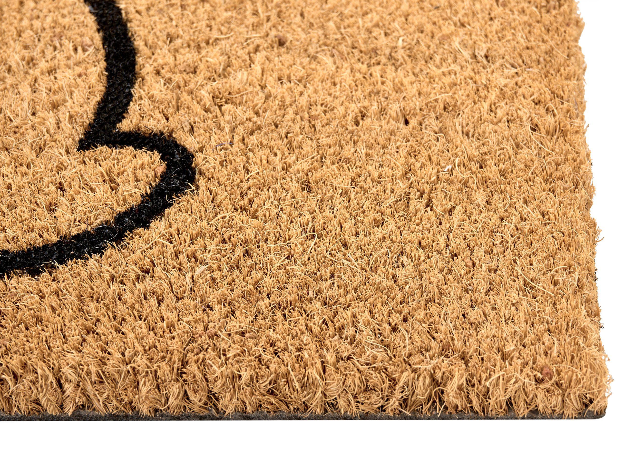 Beliani Tappetino da Ingresso en Fibra di Cocco Cottage LINGAYEN  